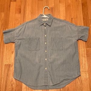 Madewell Denim Courier Shirt, S